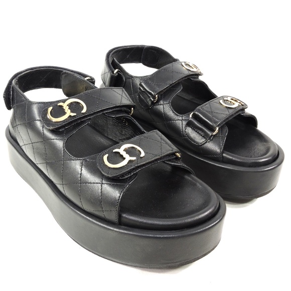 Platforms Flora in Patent Leather Black | Casadei CASADEI 🇮🇹 WOMENS BLACK SOFT LEATHER SUMMER PLATFORM SANDALS